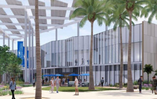 Rendering of the CSUSB Student Services Center